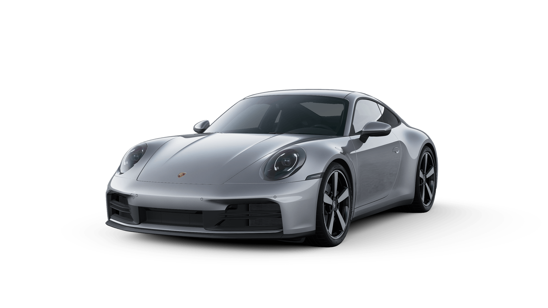 911 外观图，显示汽车的前部和左侧