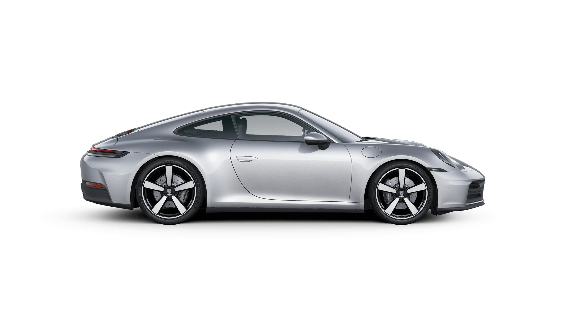 911 外观图，显示汽车右侧