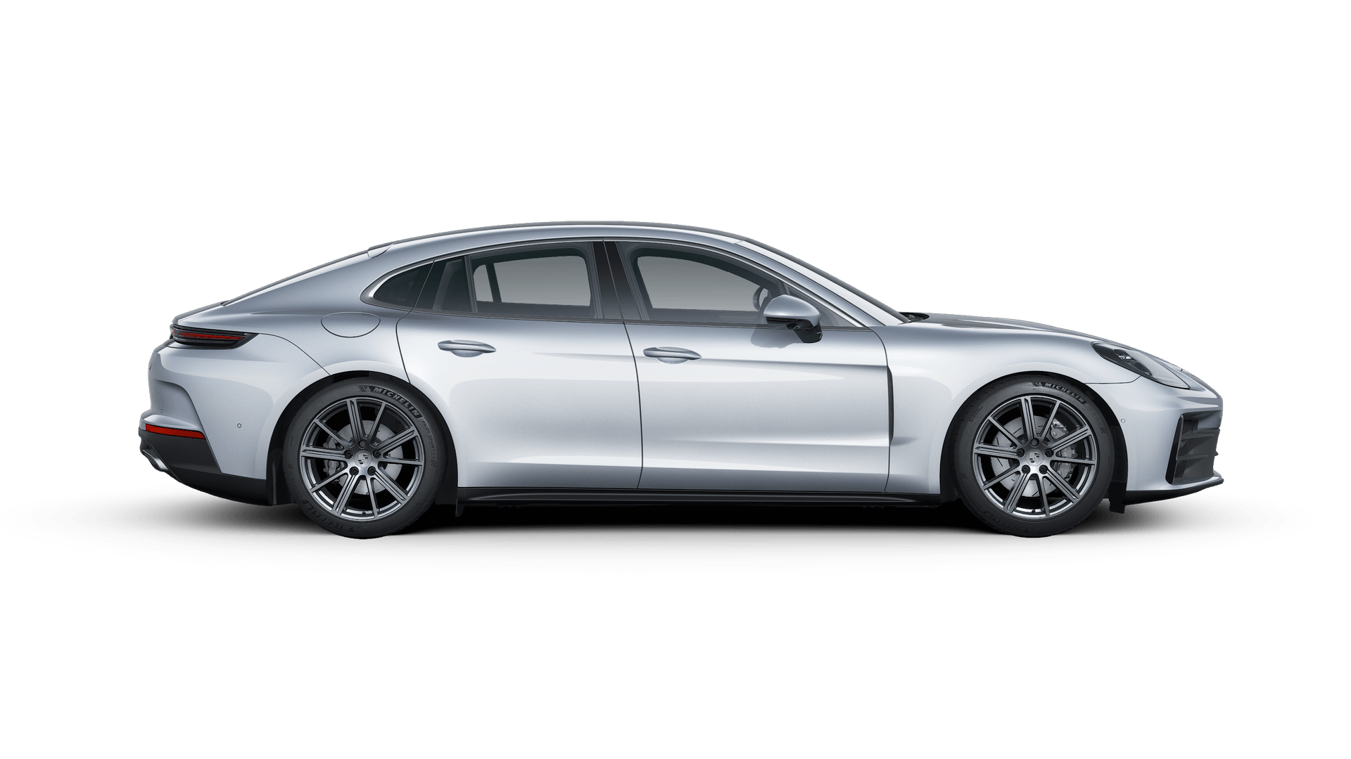 Panamera 外观图，显示汽车右侧